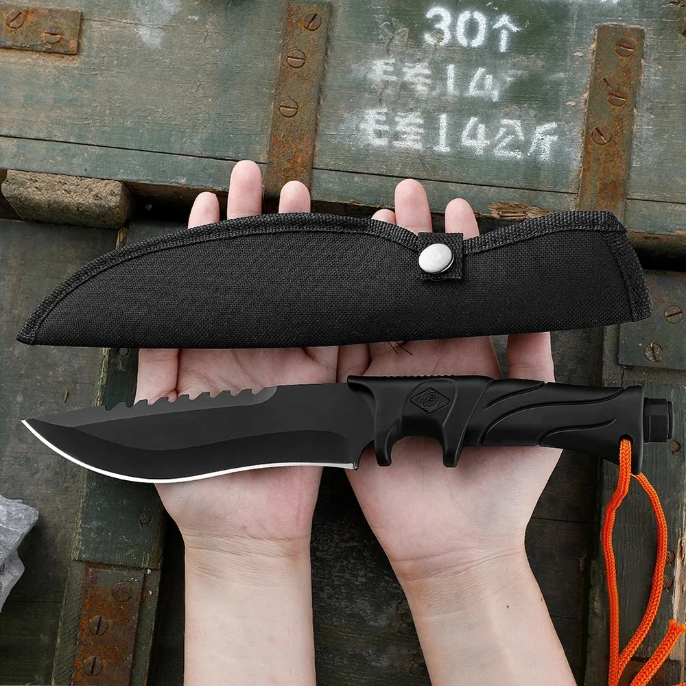 Outdoor EDC Fixed Blade High H - Bushcraft Knife Fixed 评论和价格