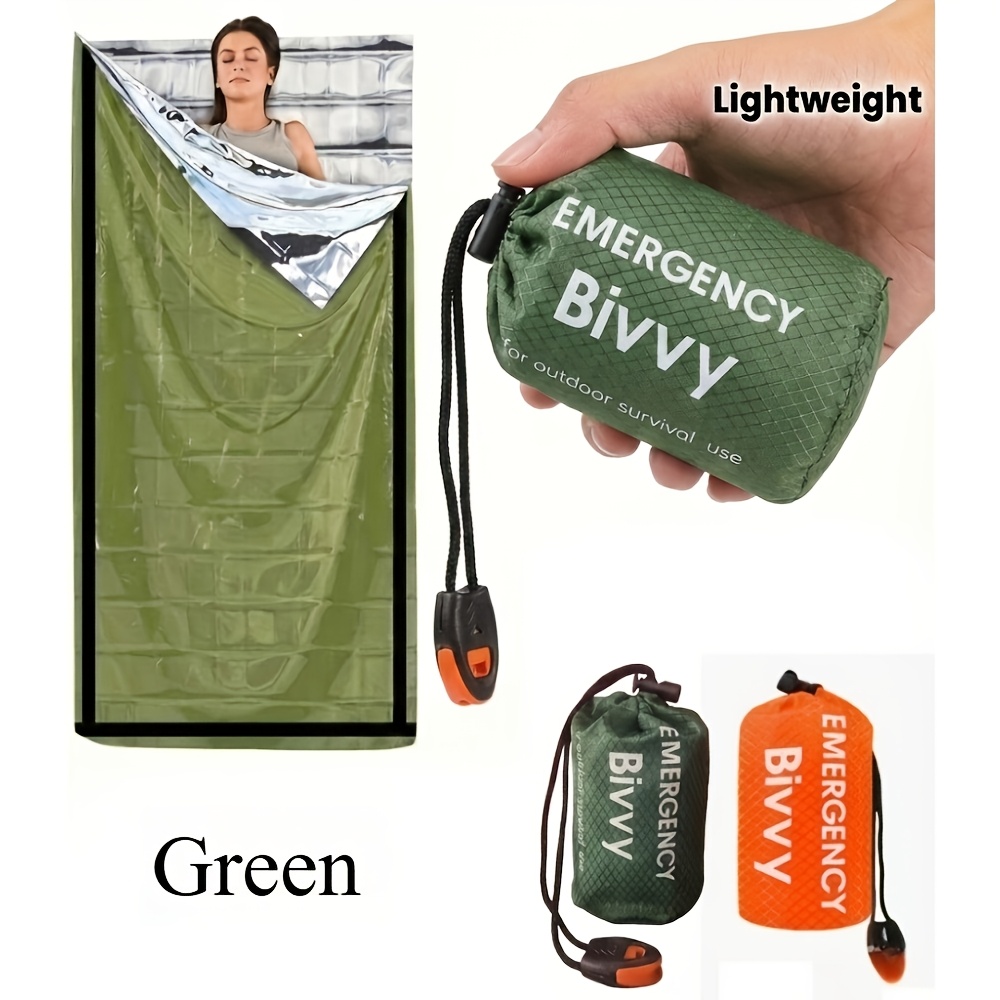3Pcs Emergency Sleeping Bag Ki - Bivy Bag Emergency 评论和价格