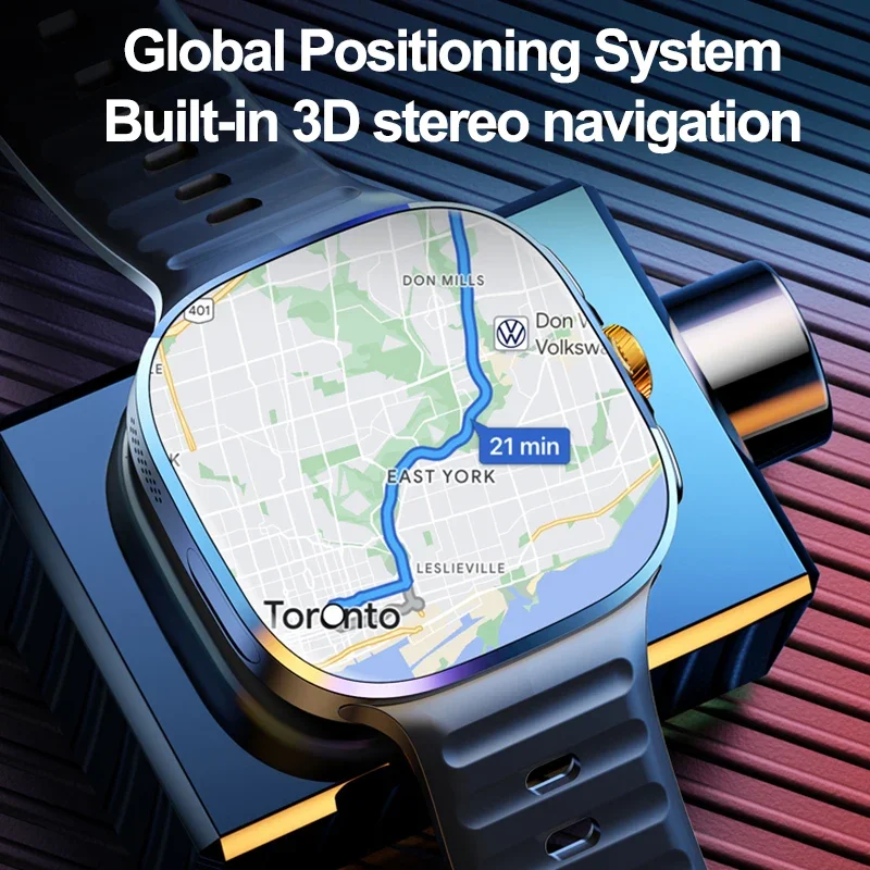 4G/5G Smartwatch 2.4 inch 720* - Compass Lensatic 评论和价格
