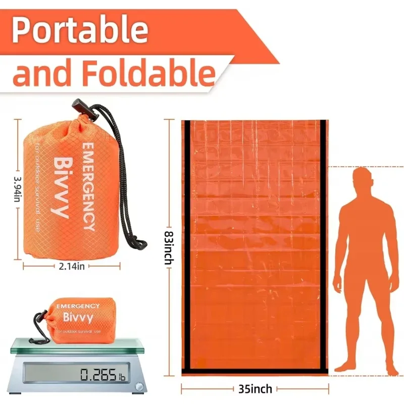 Emergency Sleeping Bag, PE Alu - Bivy Bag Emergency 评论和价格